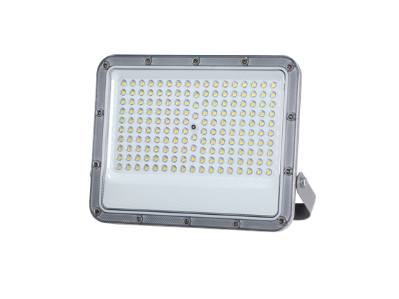 Đèn led pha thấu kính KINGECO 100w, vỏ xám, Chip LUMILEDS 2835